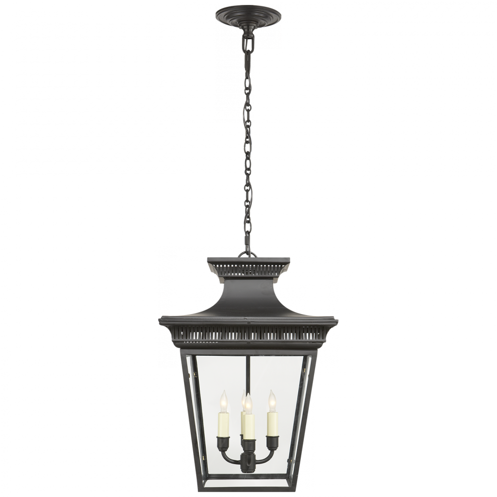 Visual Comfort Elsinore Medium Hanging Lantern (CHC 5050BLK)
