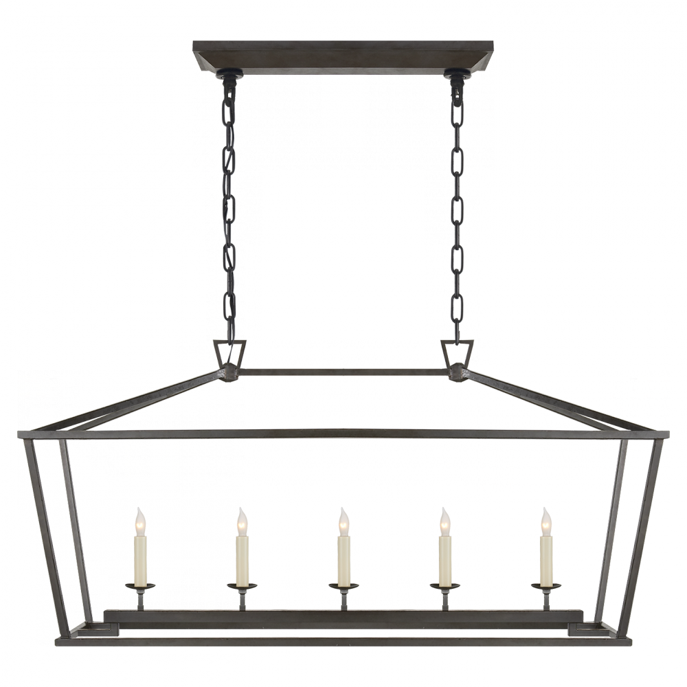Visual Comfort & Co. Signature Collection Darlana Medium Linear Lantern (CHC 2156AI)